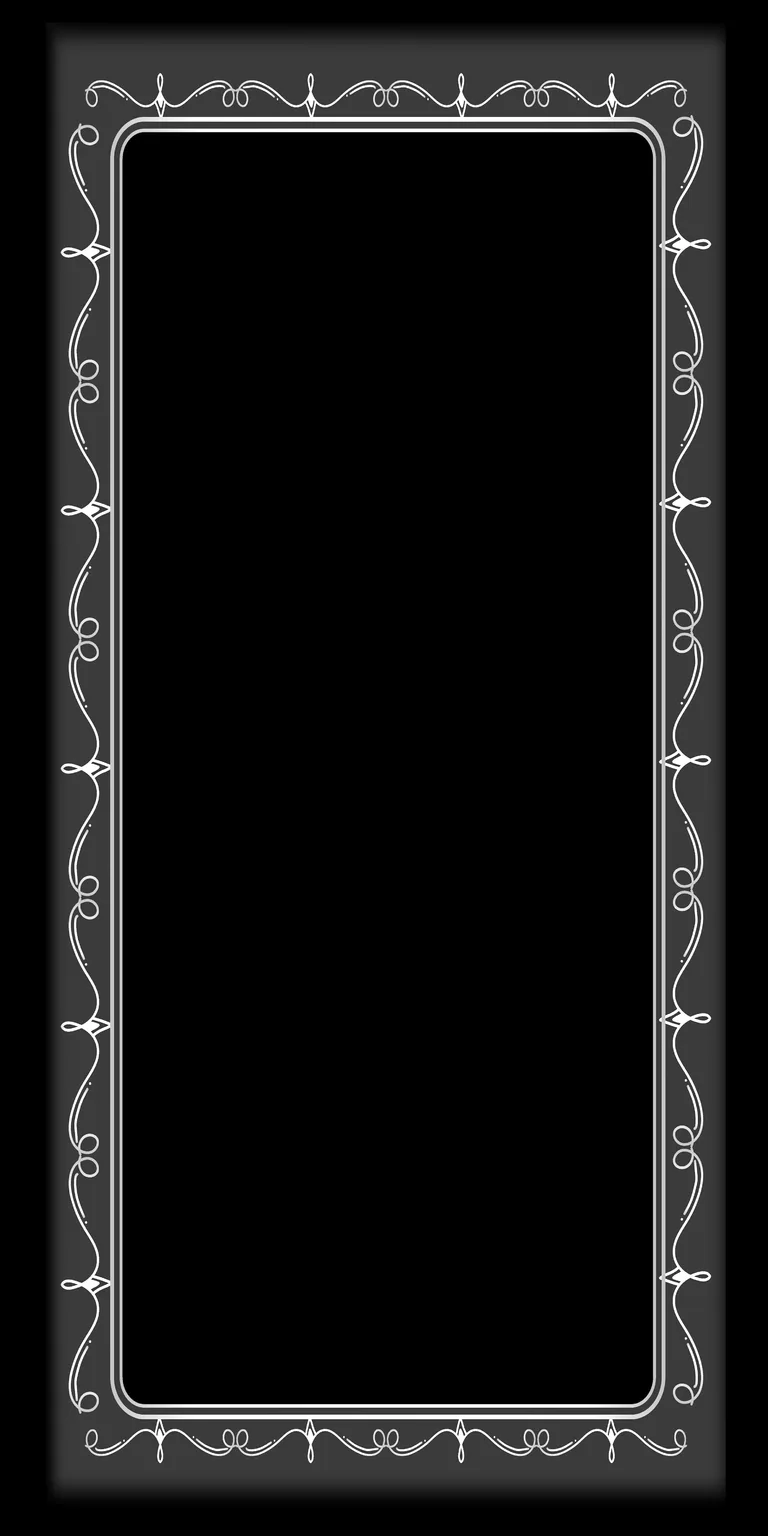 Виньетка для гравировки на памятнике: Рамка фигурная