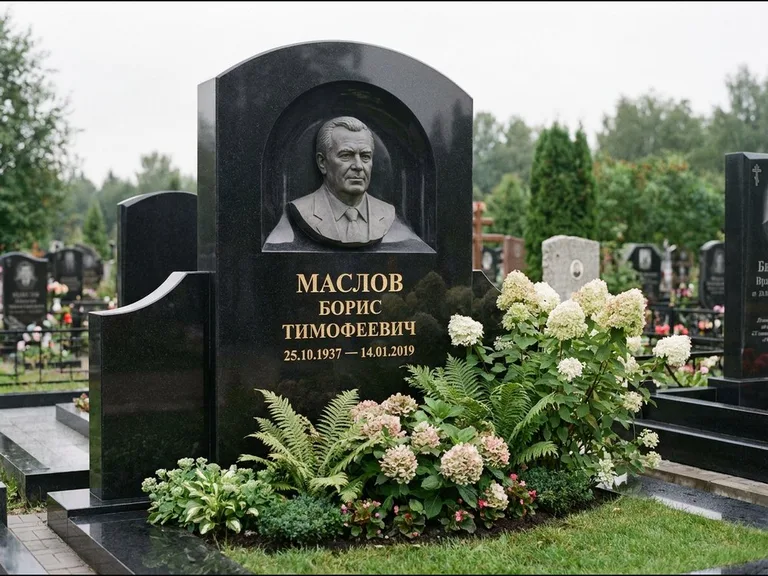 Памятник с барельефом — выполненная работа 11 в Магнитогорске