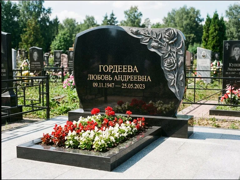 Памятник с барельефом — выполненная работа 16 в Магнитогорске