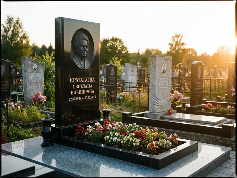Памятник с барельефом — выполненная работа 18 в Магнитогорске