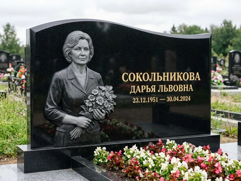 Памятник с барельефом — выполненная работа 28 в Магнитогорске