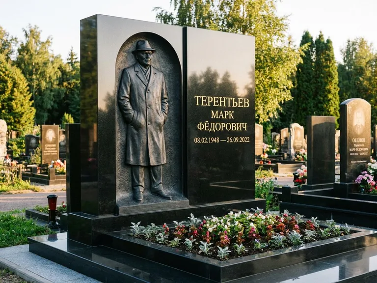 Памятник с барельефом — выполненная работа 29 в Магнитогорске