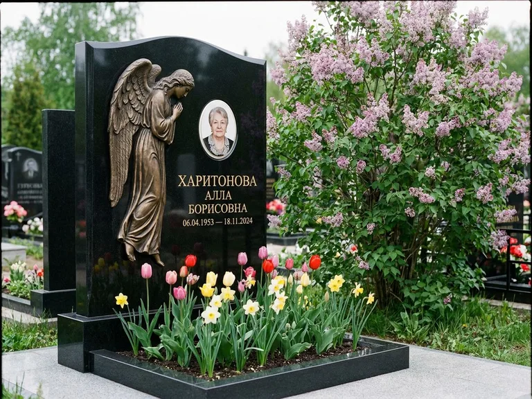 Памятник с барельефом — выполненная работа 32 в Магнитогорске