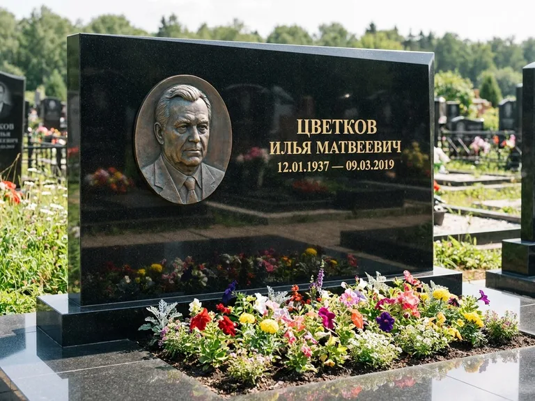 Памятник с барельефом — выполненная работа 33 в Магнитогорске