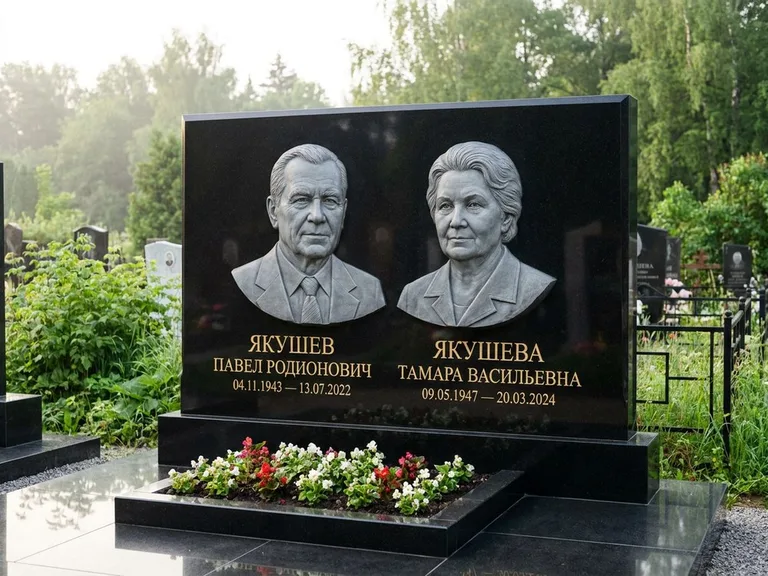 Памятник с барельефом — выполненная работа 36 в Магнитогорске