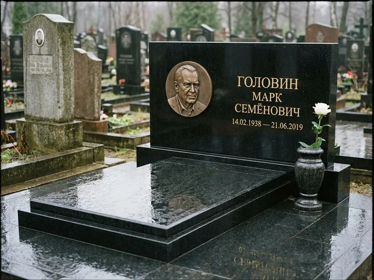 Памятник с барельефом — выполненная работа 40 в Магнитогорске