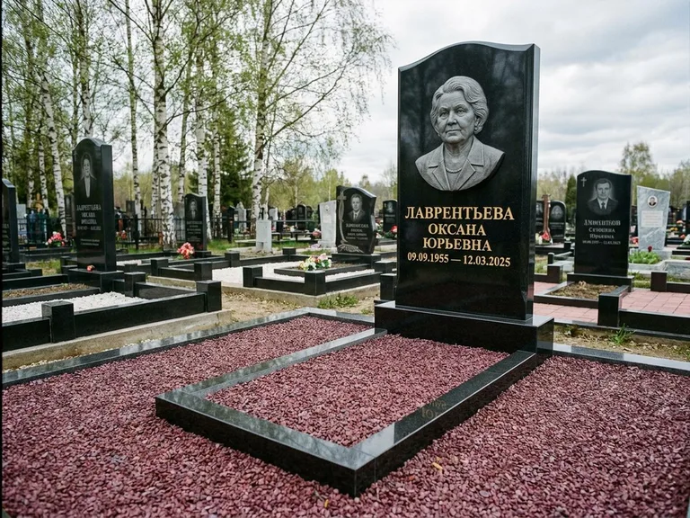 Памятник с барельефом — выполненная работа 47 в Магнитогорске