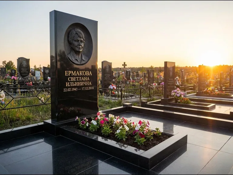 Памятник с барельефом — выполненная работа 6 в Магнитогорске