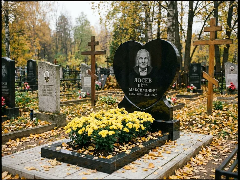 Керамический портрет пожилой женщины в Магнитогорске