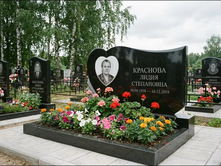 Портрет в форме сердца — работа «Краснова» в Магнитогорске