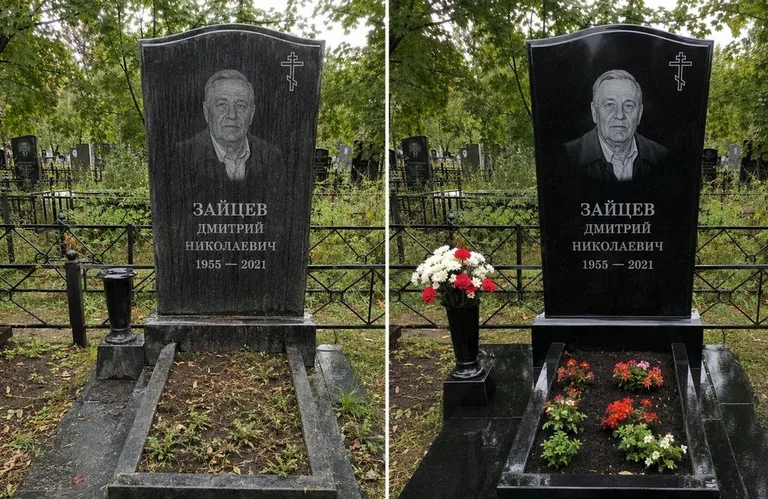 Уборка комплекса со скамьёй и плиткой до и после в Магнитогорске