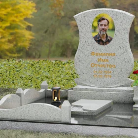 Гранитный памятник для одного без креста - П146