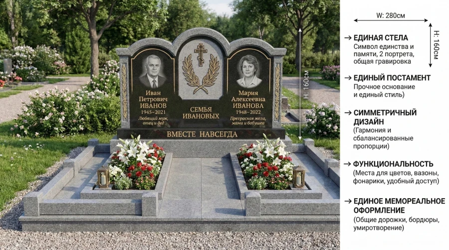 vizualizaciya-semeynogo-memorialnogo-kompleksa-iz-granita