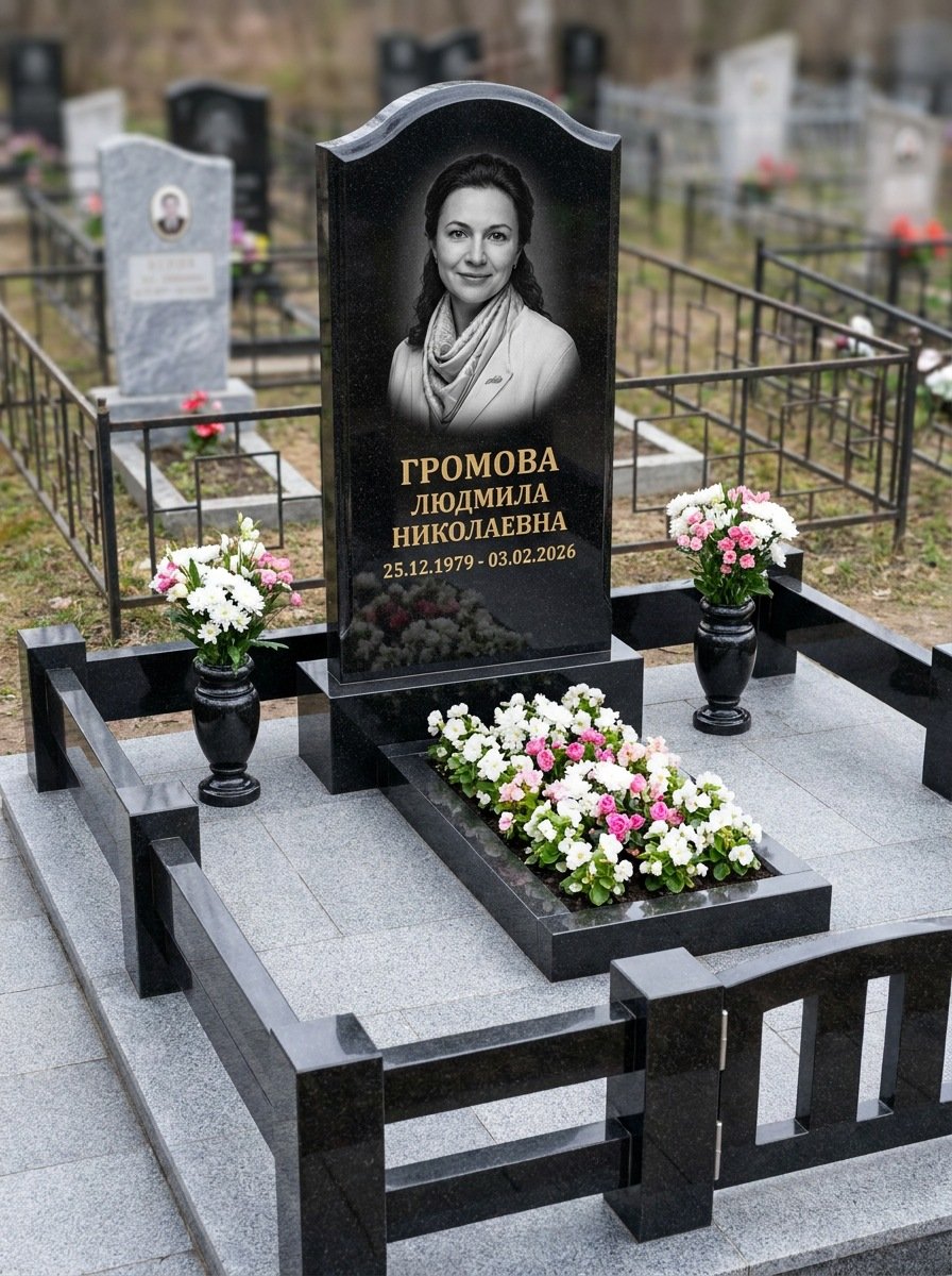 Портрет на памятнике в Магнитогорске — Чёрно-белый портрет подготовили под станок — гравировка на стеле