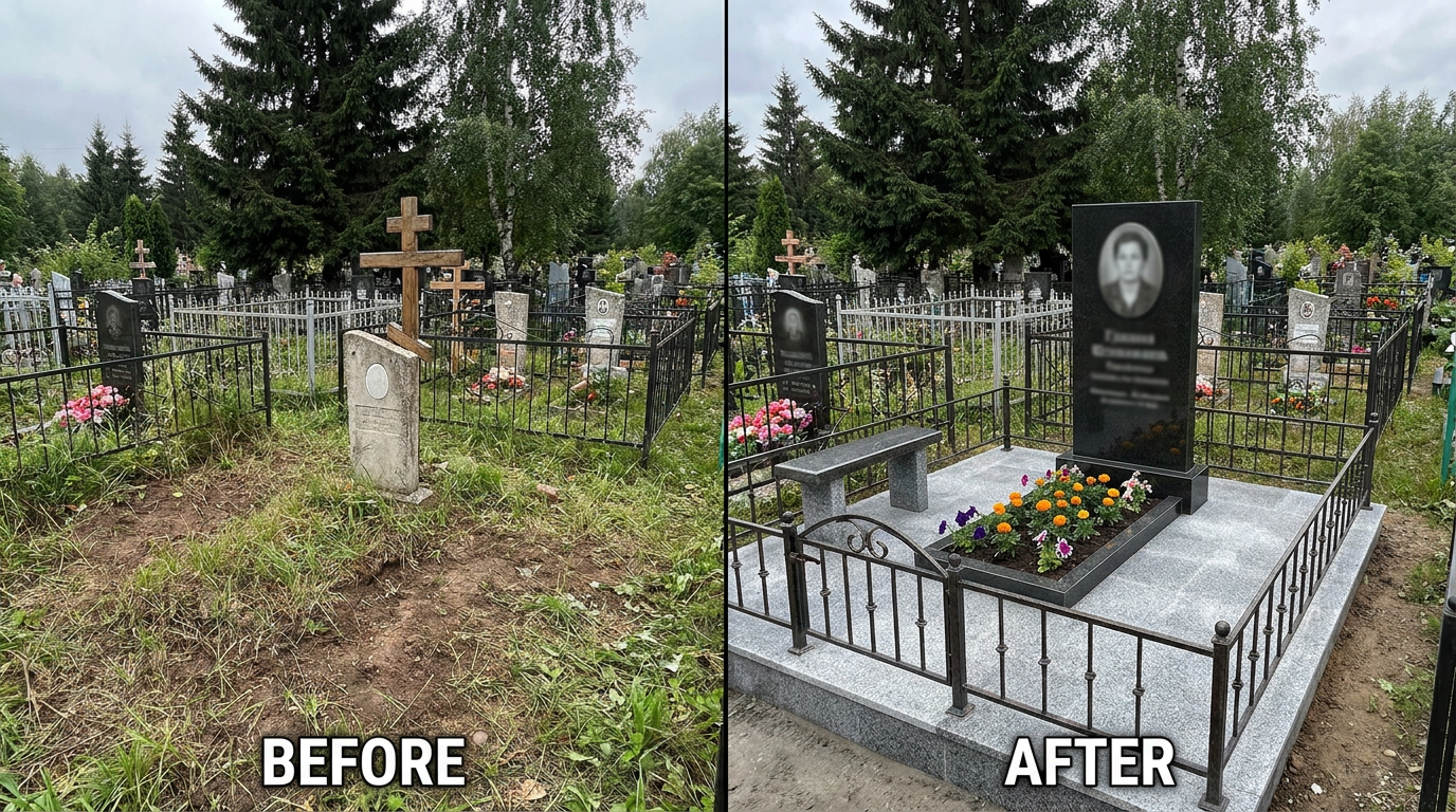 Памятник под ключ в Магнитогорске — пример 2