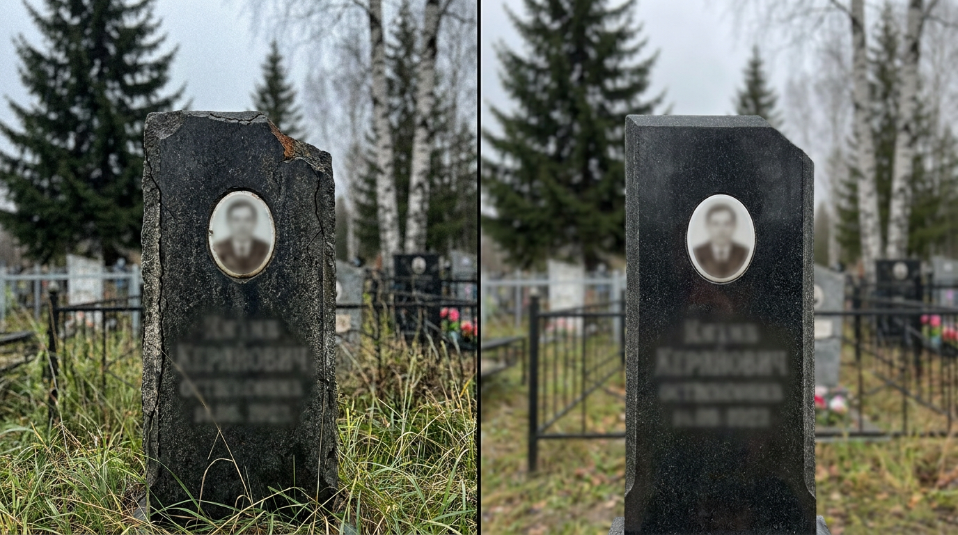 Реставрация памятника в Магнитогорске — пример 3