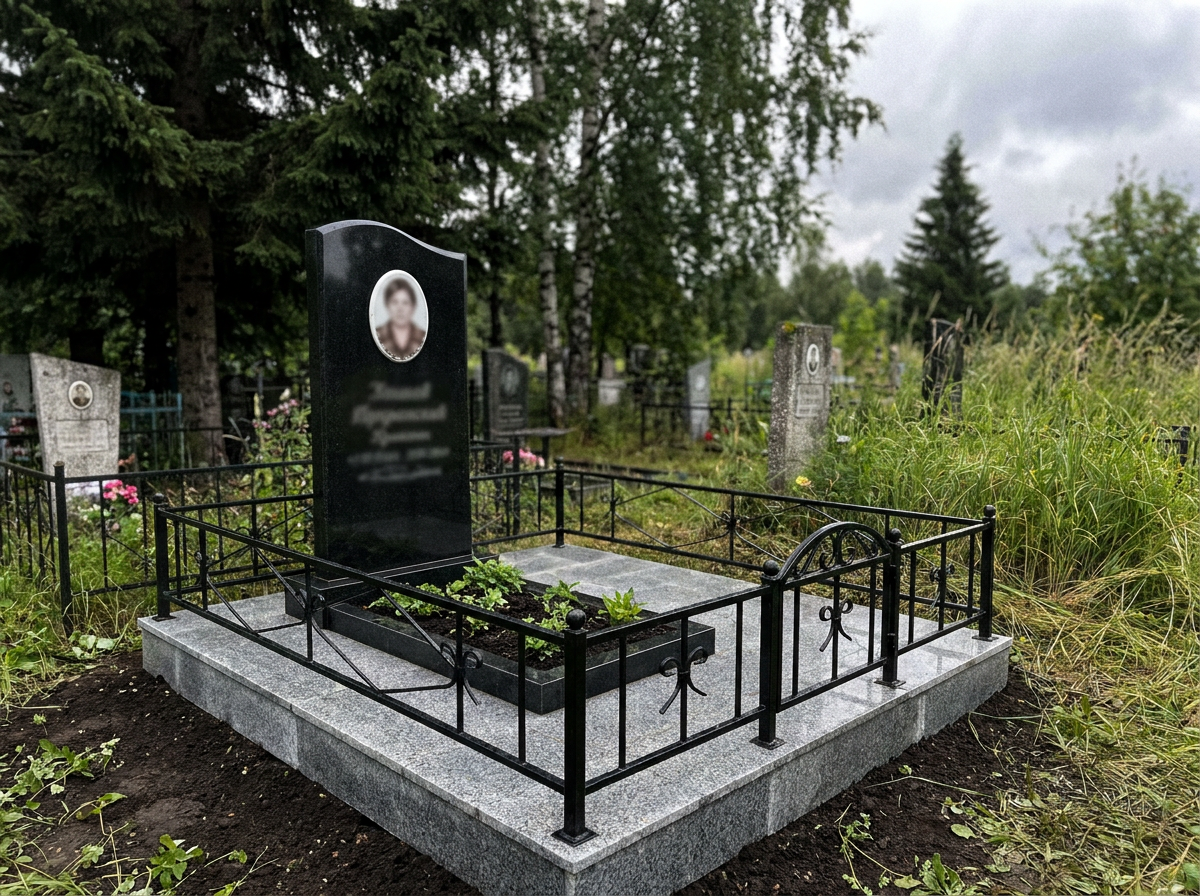 Установка памятника в Магнитогорске — пример 4